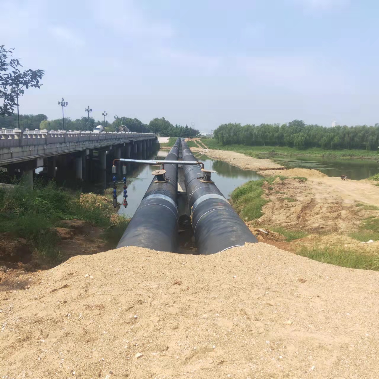 咸阳管道长距离清洗施工输油管道清洗